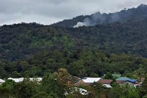 Pesawat Jatuh di Krayan Nunukan, Warga Lihat Asap Hitam