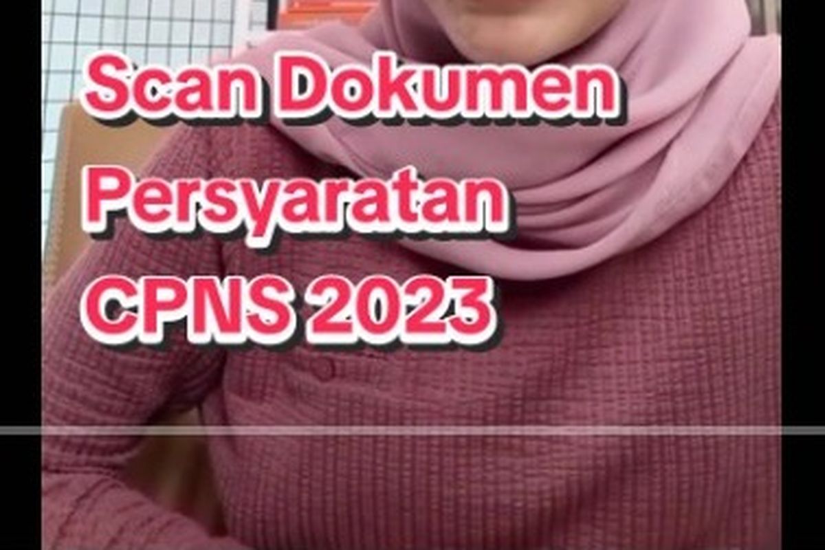 Bolehkah scan dokumen CPNS menggunakan ponsel?