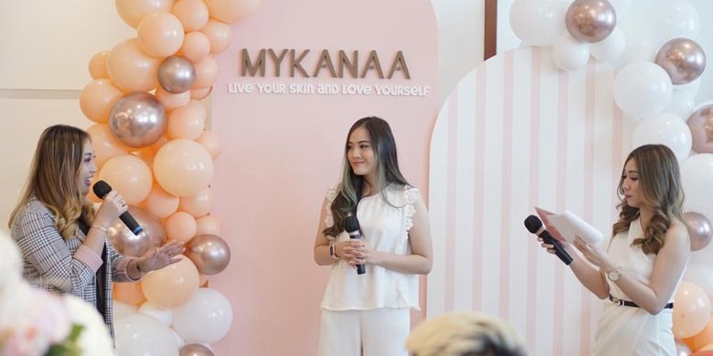 Peluncuran platform produk kecantikan Mykanaa.