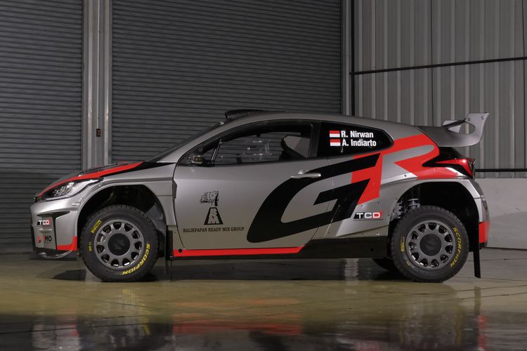 GR Yaris Rally2, mobil reli terbaru yang menjadi andalan dalam menghadapi persaingan sengit di Kejuaraan Nasional (Kejurnas) Rally dan Sprint Rally 2025.