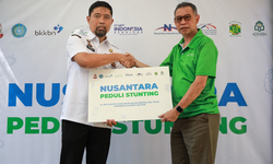 Turunkan Angka Stunting di Makassar, Nusantara Infrastructure Group Gelar Program Nusantara Peduli Stunting