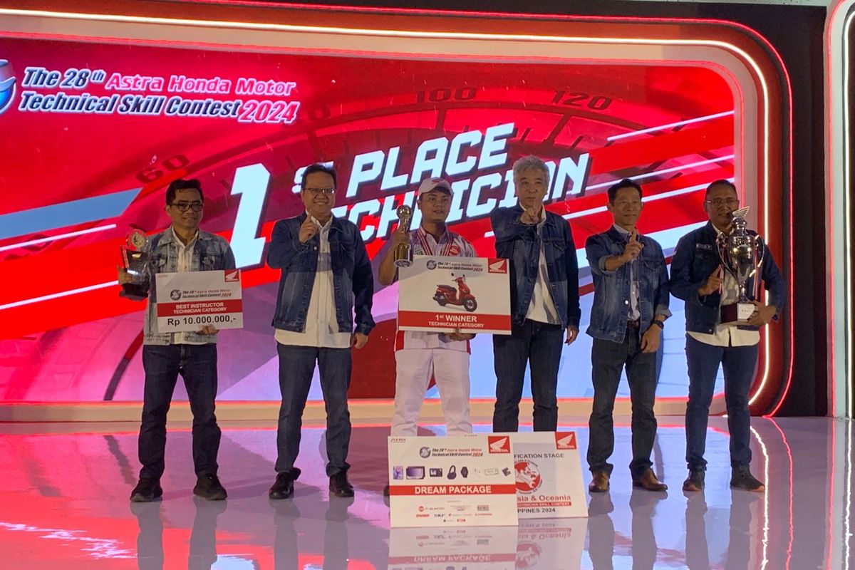 PT Astra Honda Motor (AHM) kembali menguji keterampilan teknisi pada ajang Astra Honda Motor Technical Skill Contest (AHM-TSC) 2024. 