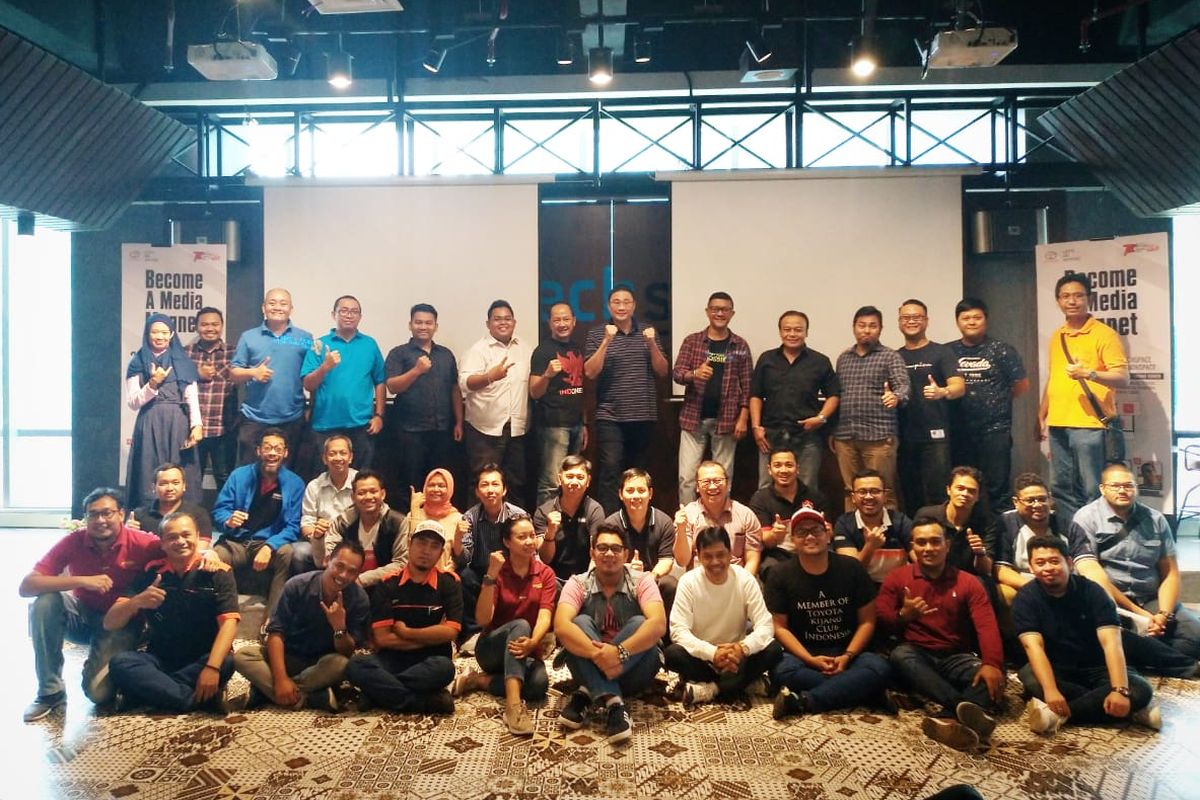 Kegiatan Toyota Owner Club (TOC) di media learning Sabtu (29/6/2019)