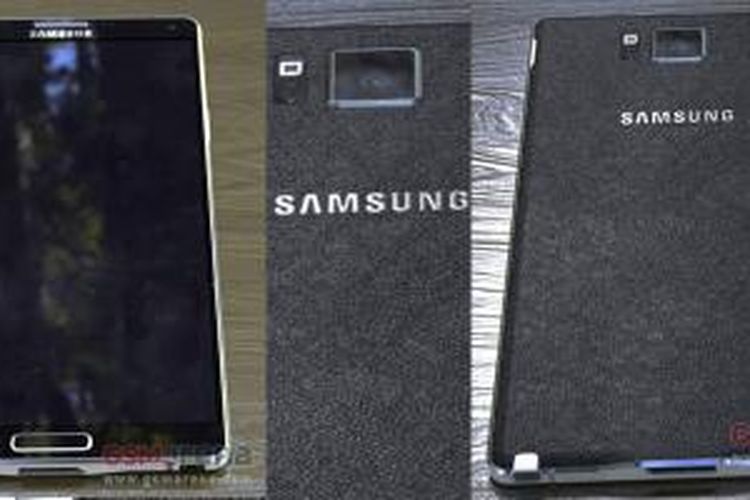 Bocoran foto Samsung Galaxy Note 4.