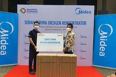 Midea Indonesia Salurkan 50 Unit Smart Oxygen Concentrator Melalui Kemenperin