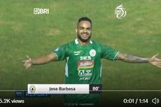 Profil Eduardo Jose Barbosa, Penyerang PSS Sleman Jebolan Palmeiras