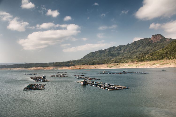 Waduk Wadaslintang, Wonosobo, Jawa Tengah