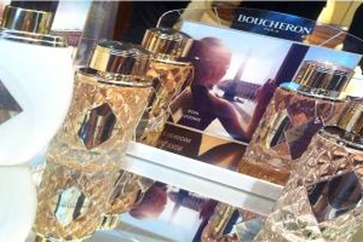 Koleksi terbaru Boucheron Place Vendôme yang terdiri dari eau de toilette, eau de parfume dan body lotion. 