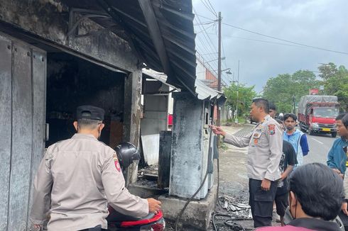 Pom Mini di Malang Terbakar, Pemilik Alami Luka di Tangan