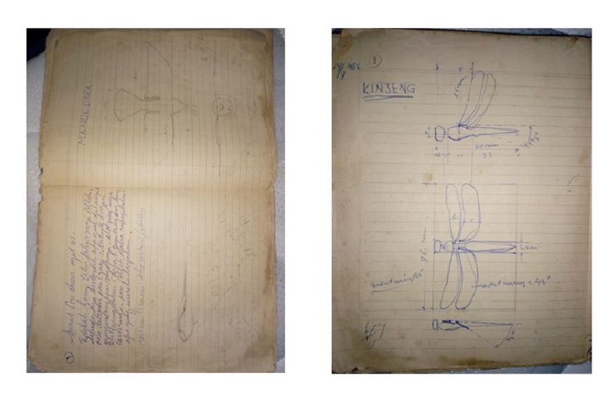 Bapak (Susdiarto) mencatat pengamatannya dalam buku harian (jurnal) seperti para naturalis Eropa di abad 19.