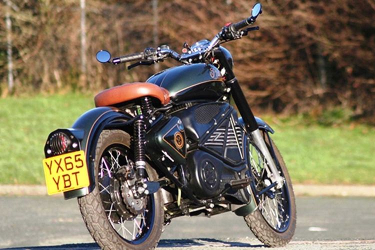 Motor listrik dari basis Royal Enfield Bullet 350