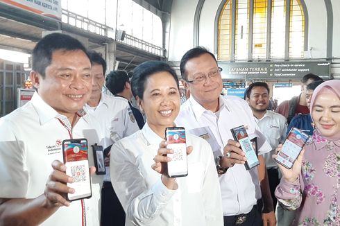 Naik KRL, Bayarnya Bisa Pakai LinkAja