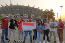 Jelang Laga Piala Asia Indonesia Vs Kuwait, WNI Ramaikan Stadion untuk Dukung Tim Garuda