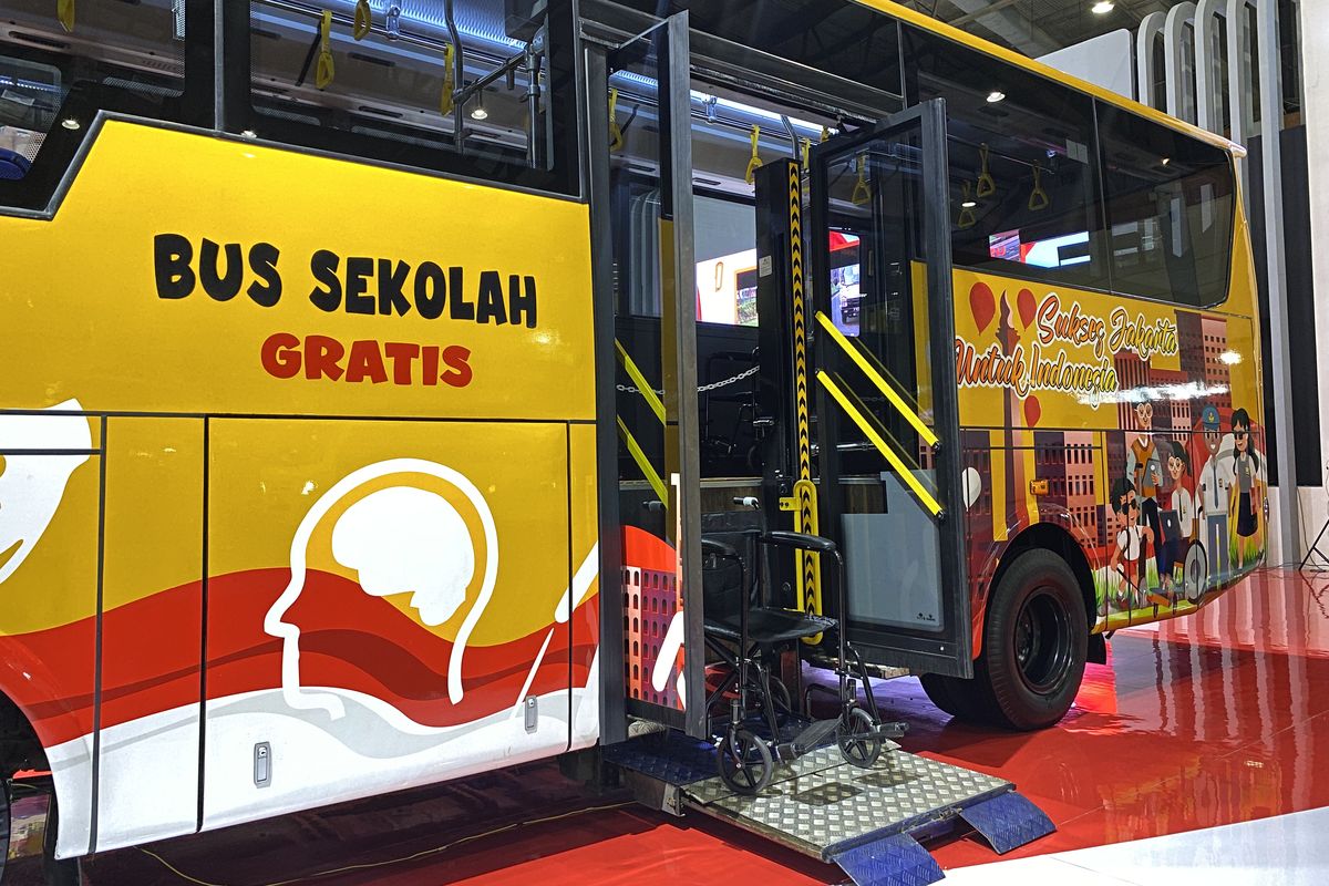 Simak, Ini Daftar Rute Bus Sekolah Gratis di Tangsel