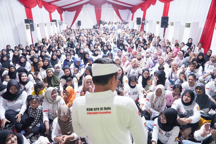 Dedi Mulyadi saat kegiatan Sawala Dulur sa-Indung di Lembur Pakuan Subang, Sabtu (20/6/2024).