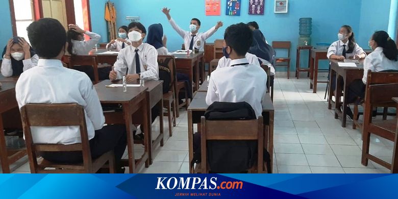 PTM Terbatas di SMPN 1 Yogyakarta dengan Sistem Ganda - Vimarsana News