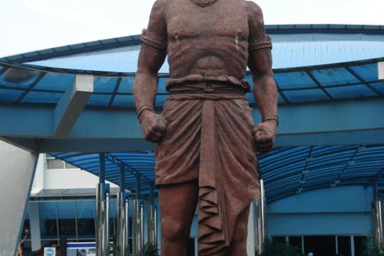 Patung Ken Arok, pendiri Kerajaan Singasari. Sedangkan, masa kejayaan Kerajaan Singasari berada di 
bawah kekuasaan Raja Kertanegara. 