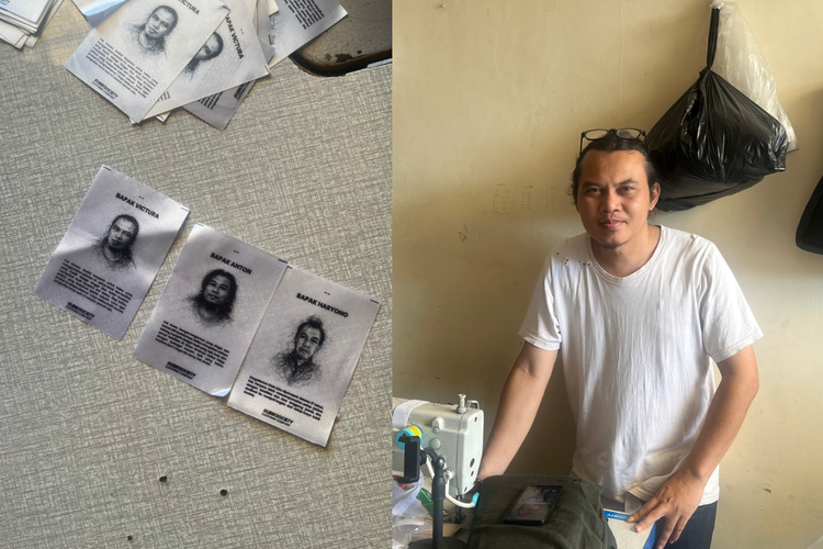 Wajah Penjahit Menempel di Label Pakaian, Ada Kisah di Baliknya