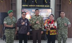 Menhan Tinjau Perbatasan Entikong, Infrastruktur Jalan dan Operasional Terminal Barang Jadi Perhatian