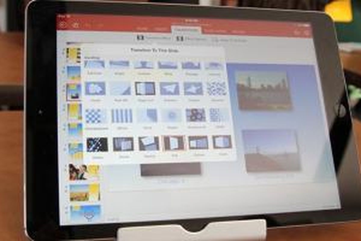 Aplikasi perkantoran Microsoft Office untuk Apple iPad