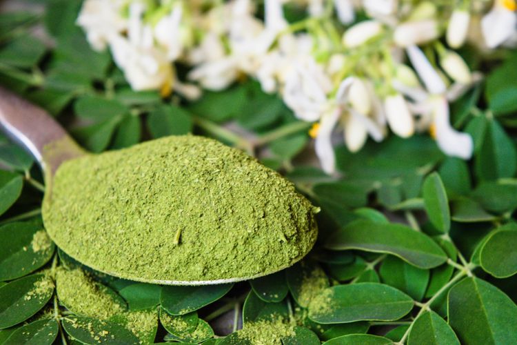 Bubuk daun kelor dapat diolah menjadi berbagai menu pangan. Daun kelor atau Moringa oleifera adalah tanaman tropis yang disebut juga sebagai superfood. Sebab, daun kelor dan seluruh bagian tanaman ini secara ilmiah terbukti memiliki banyak manfaat bagi kesehatan. Kandungan daun kelor kaya akan nutrisi.