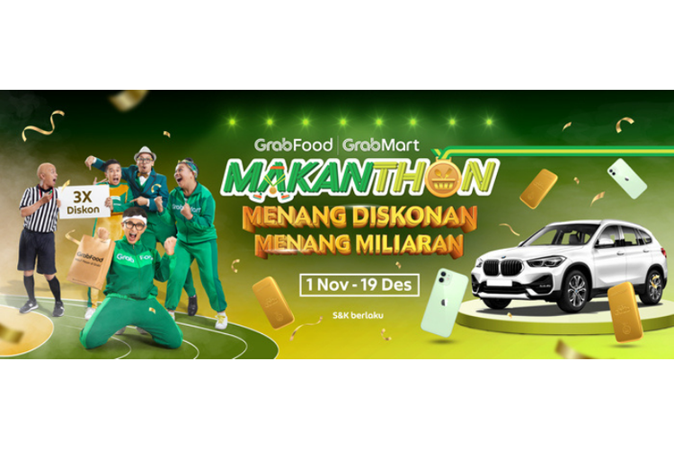 Mega Festival Kuliner GrabFood Makanthon Kembali Hadir. 