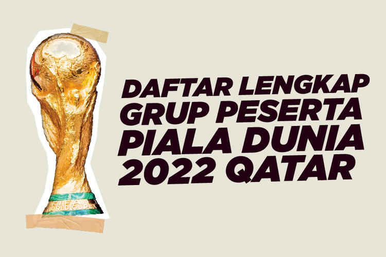 Daftar Lengkap Grup Peserta Piala Dunia 2022 Qatar