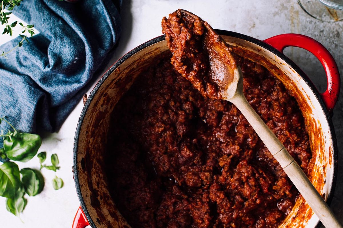 Ilustrasi daging giling
