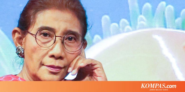 Serah Terima Jabatan, Susi Pudjiastuti Teteskan Air Mata