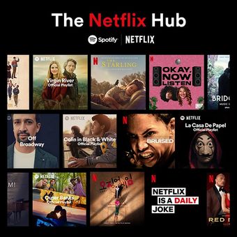 Netflix Hub hadir di Spotify.