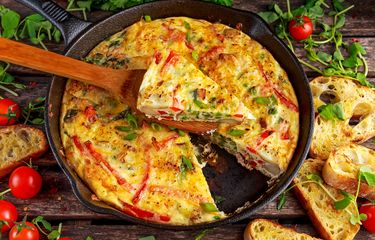 Ilustrasi frittata.