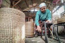 Di Bandung Barat, Eceng Gondok Disulap Jadi Topi hingga Furniture