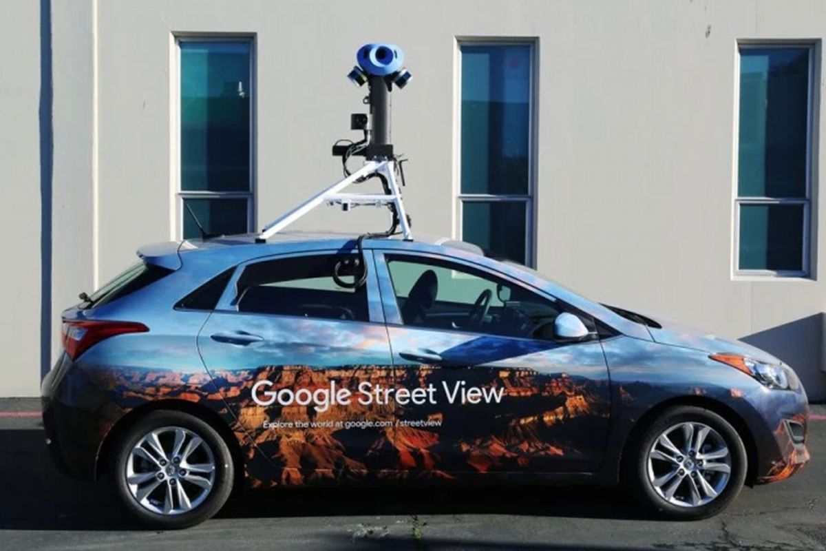 Mobil Google Street View baru