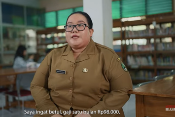 Cerita Dian Rosalina, Jadi Guru Pernah Dapat Gaji Rp 98.000 Per Bulan