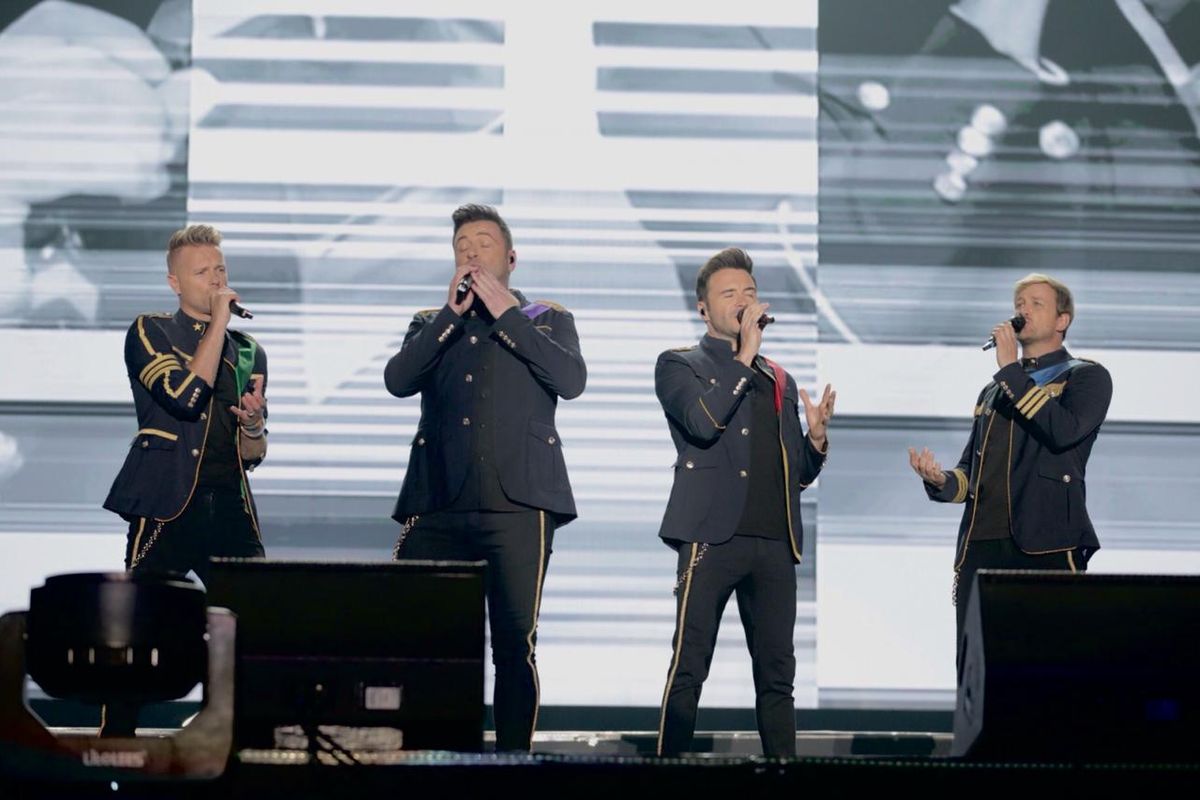 Boyband asal Irlandia, Westlife menggelar konser bertajuk The Twenty Tour 2019-Live in Indonesia di Indonesia Convention Exhibition (ICE), BSD City, Tangerang, pada 6 dan 7 Agustus 2019.