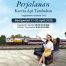 8 Kereta Tambahan Tujuan Jakarta, Bandung, Surabaya pada 17-20 April 2025