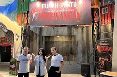 Uji Nyali di Rumah Hantu Perewangan di Depok, Awas Kaget