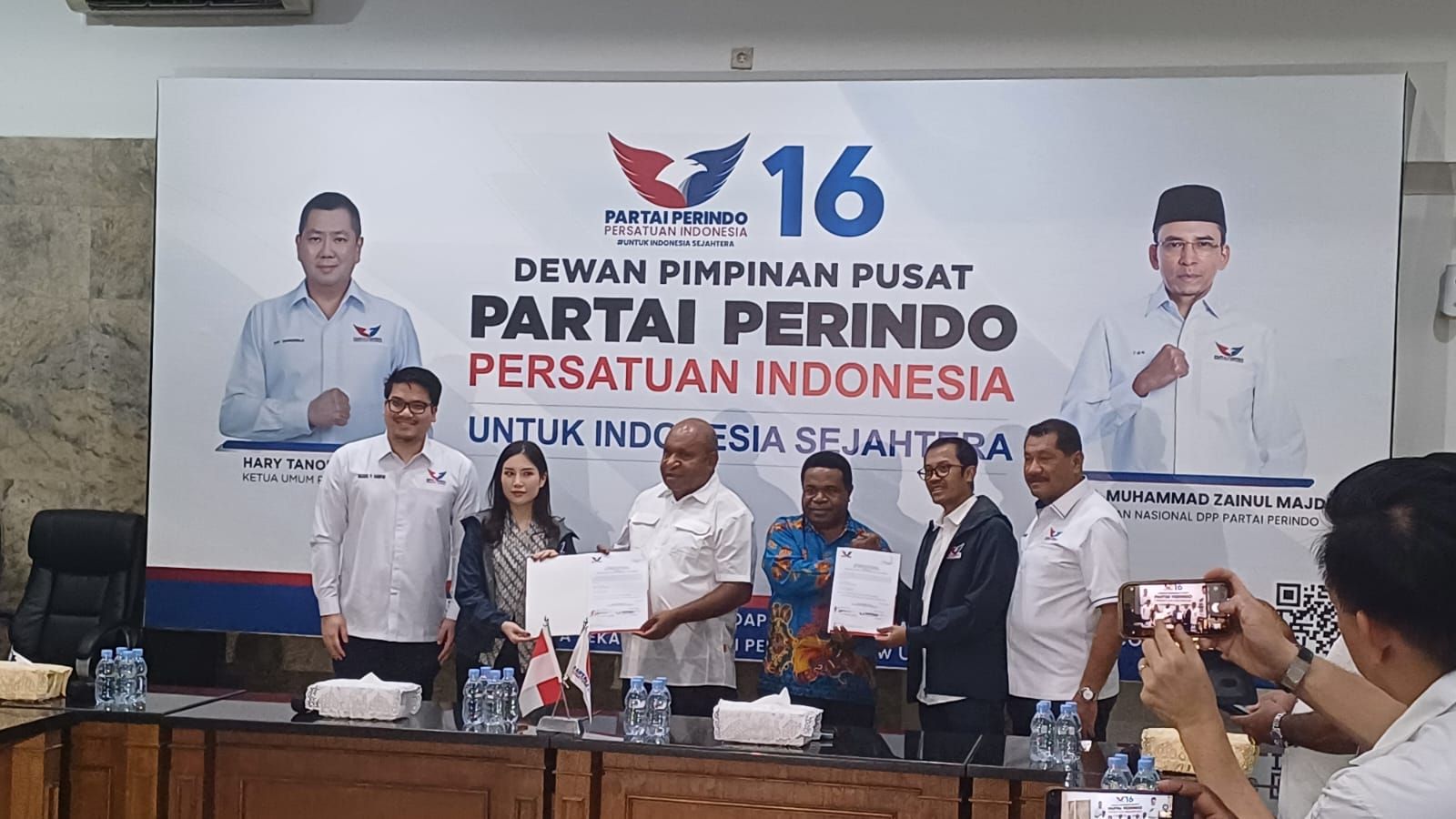 Perindo Koalisi dengan Nasdem-Gerinda pada Pilkada Papua Pegunungan