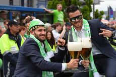 Wolfsburg Vs Madrid, Pesta dengan 11.000 Liter Bir