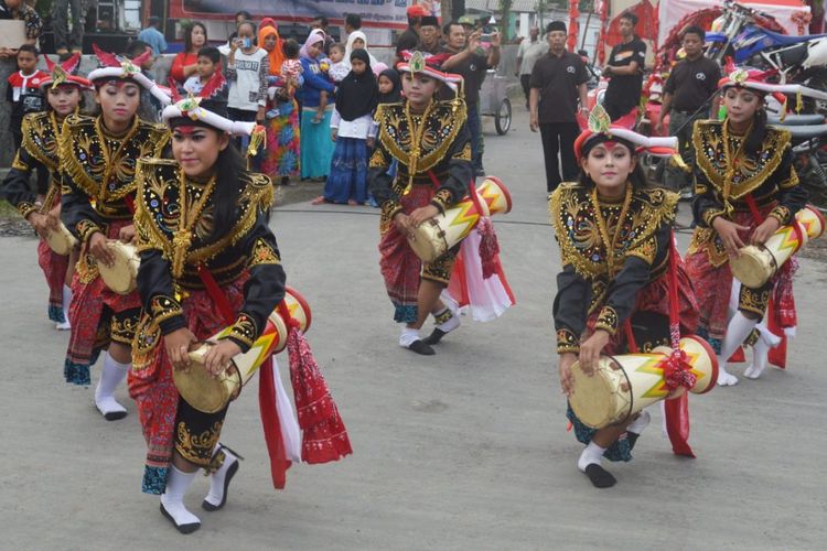 Pertunjukan Reog Kendang yang berasal dari Tulungagung, Jawa Timur.