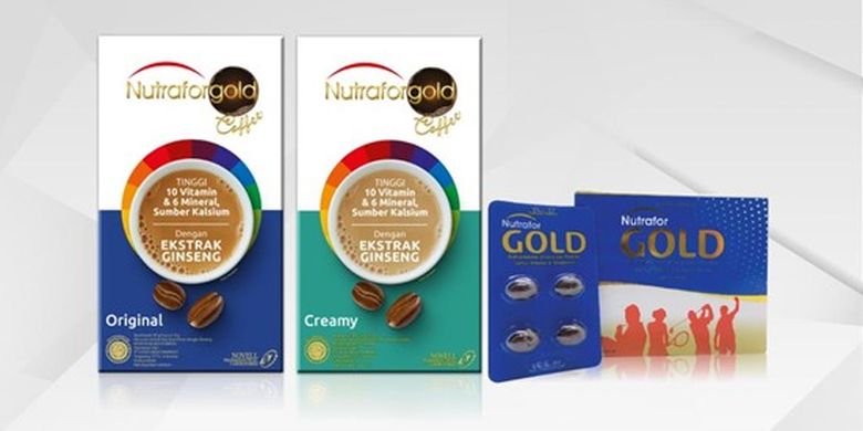 Nutrafor Gold Coffee adalah multivitamin dalam bentuk kopi pertama di Indonesia. 