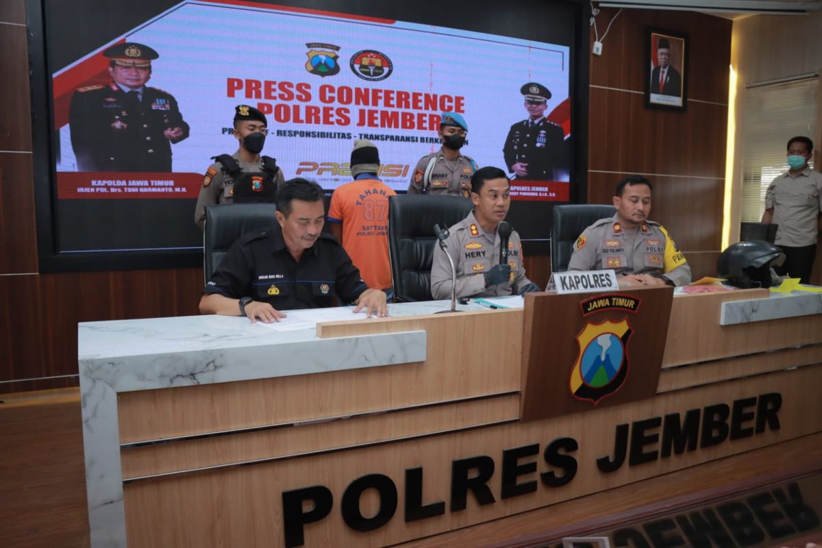 Pelaku Eksibisionis di Jember yang meresahkan mahasiswi berhasil ditangkap polisi