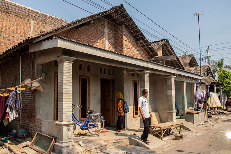 Rumah Tinggal Layak Huni yang ada di Desa Papahan, Karanganyar.