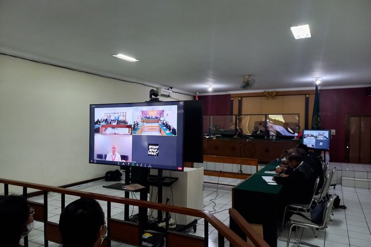 Sidang Perdana Haryadi Suyuti digelar di PN Yogyakarta, Rabu (19/10/2022)