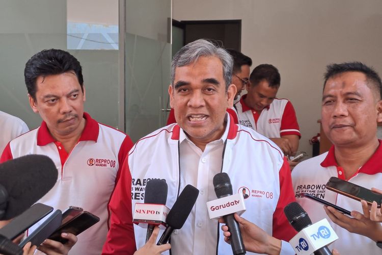 Sekjen Partai Gerindra Ahmad Muzani saat ditemui di kawasan Jakarta Selatan, Rabu (27/9/2023). 