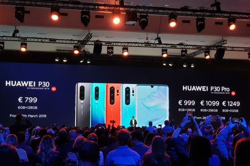 Segera Bisa Dipesan di Indonesia, Ini Spesifikasi Huawei P30 dan P30 Pro