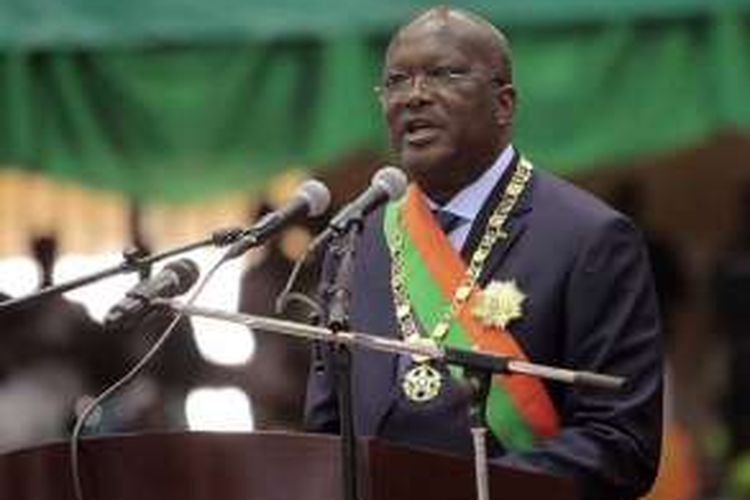 Presiden Burkina Faso Roch Mach Christian Kabore.