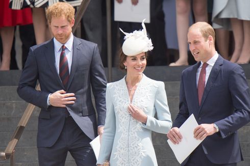 Inggris Menang, Pangeran William dan Harry Dikabarkan Kembali Akrab
