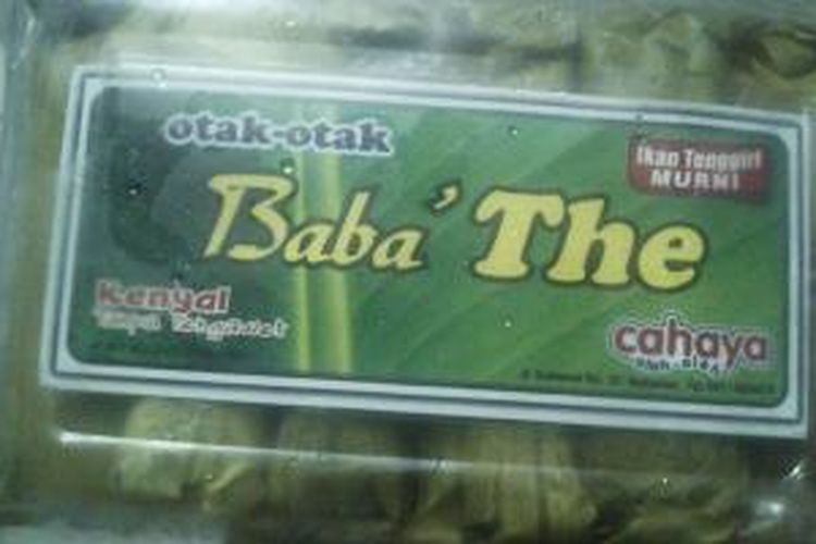 Otak-otak Baba' The, asli khas Makassar