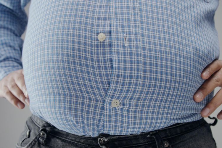 Ilustrasi obesitas. Dengan perubahan gaya hidup yang sederhana namun efektif, dokter ini berhasil menurunkan 57 kg dalam 18 bulan, tanpa perlu obat-obatan.